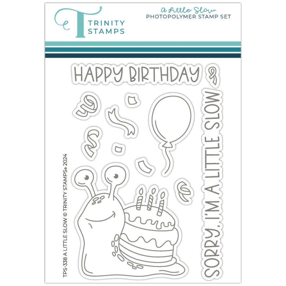 Trinity Stamps A Little Slow Clear Stamp Set tps-338