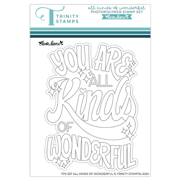 Trinity Stamps All Kinds of Wonderful Clear Stamp Set tps-327