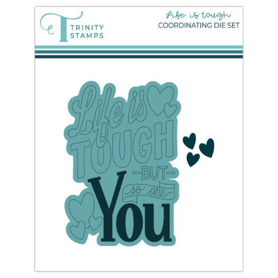 Trinity Stamps Life is Tough Die Set tmd-c324