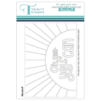 Trinity Stamps Oh Yes You Can Clear Stamp Set tps-329
