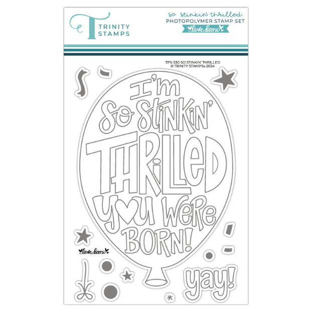 Trinity Stamps So Stinkin Thrilled Clear Stamp Set tps-330