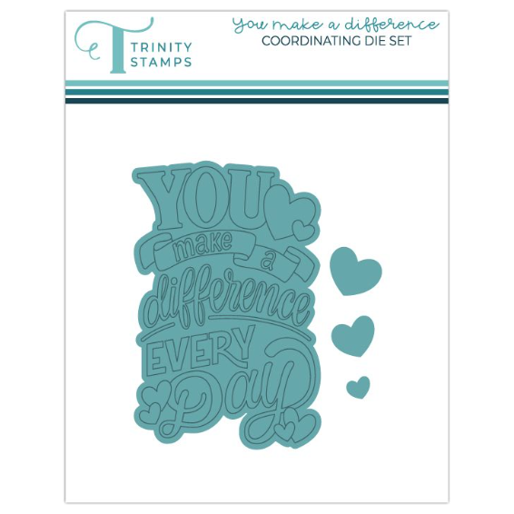Trinity Stamps You Make A Difference Die Set tmd-c326