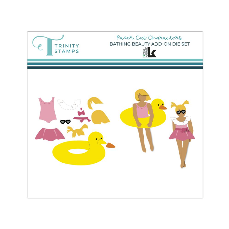 Trinity Stamps Bathing Beauty Die Set tmd-312