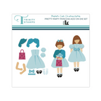 Trinity Stamps Pretty Party Princess Die Set tmd-311