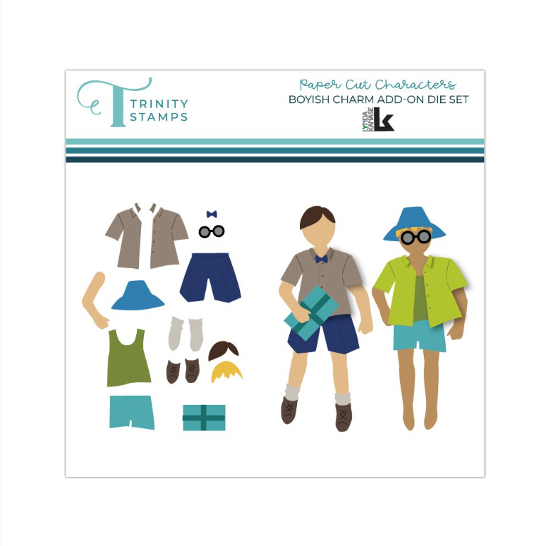 Trinity Stamps Boyish Charm Die Set tmd-310