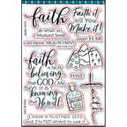 Dare 2B Artzy Faith Clear Stamp Set 24402