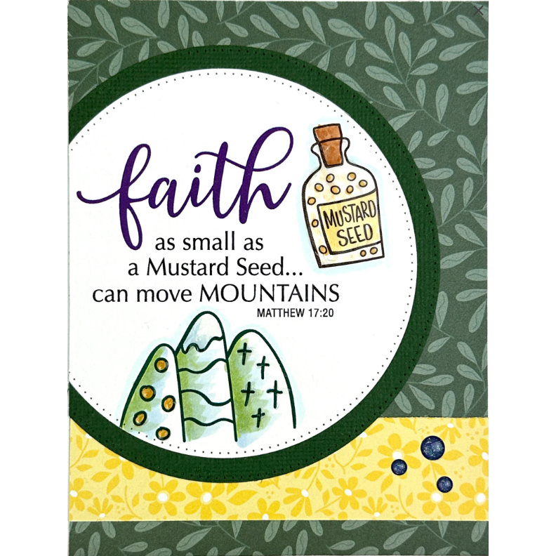 Dare 2B Artzy Faith Clear Stamp Set 24402 seed