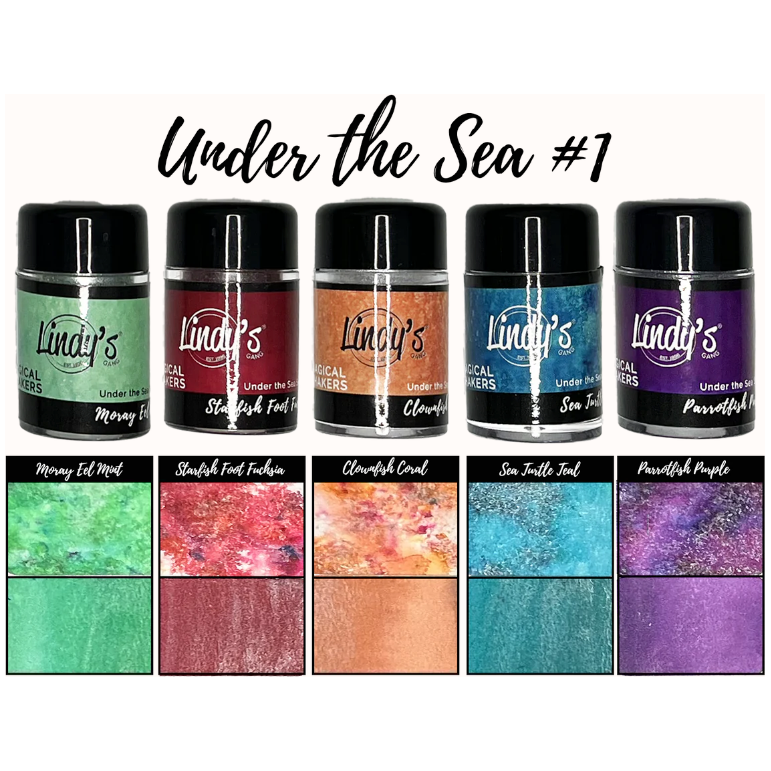 Lindy's Stamp Gang Under the Sea 1 Shaker 5 Pack