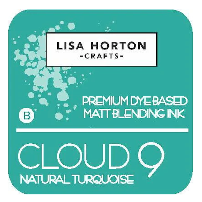 Lisa Horton Crafts Cloud 9 Natural Turquoise Matt Blending Ink Pad lhcip067