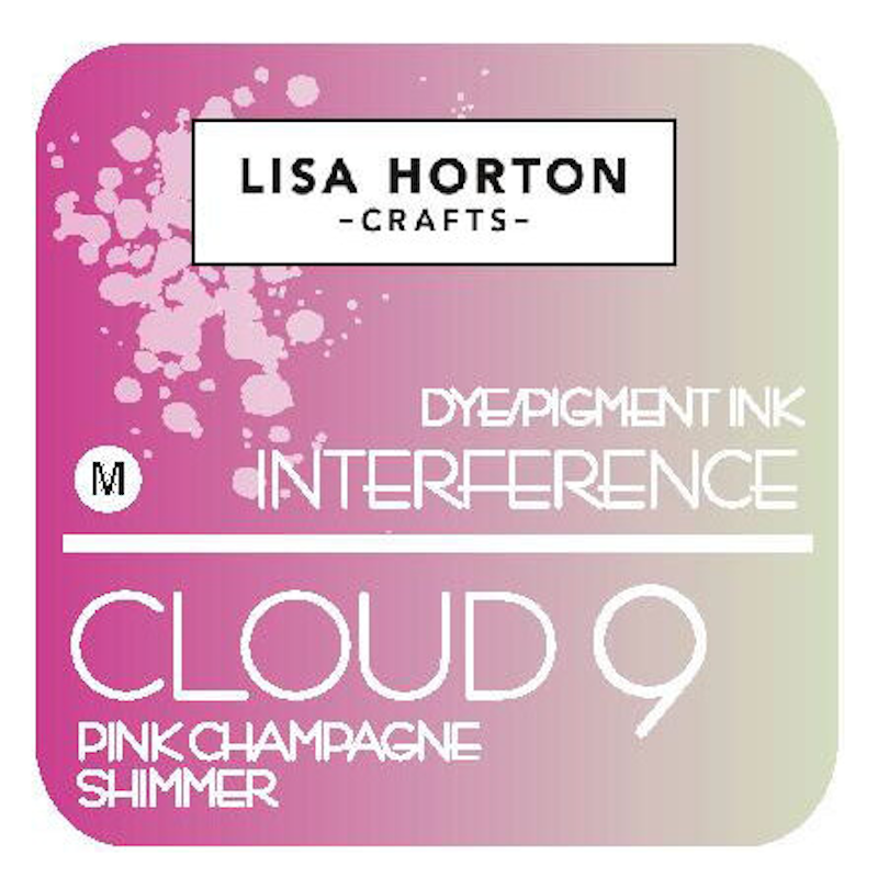 Lisa Horton Crafts Cloud 9 Pink Champagne Shimmer Interference Ink Pad lhcip049