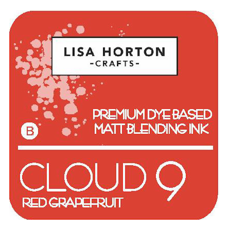 Lisa Horton Crafts Cloud 9 Red Grapefruit Matt Blending Ink Pad lhcip069