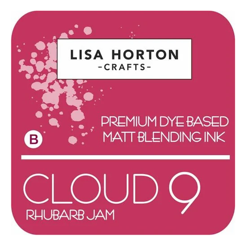 Lisa Horton Crafts Cloud 9 Rhubard Jam Matt Blending Ink Pad lhcip039
