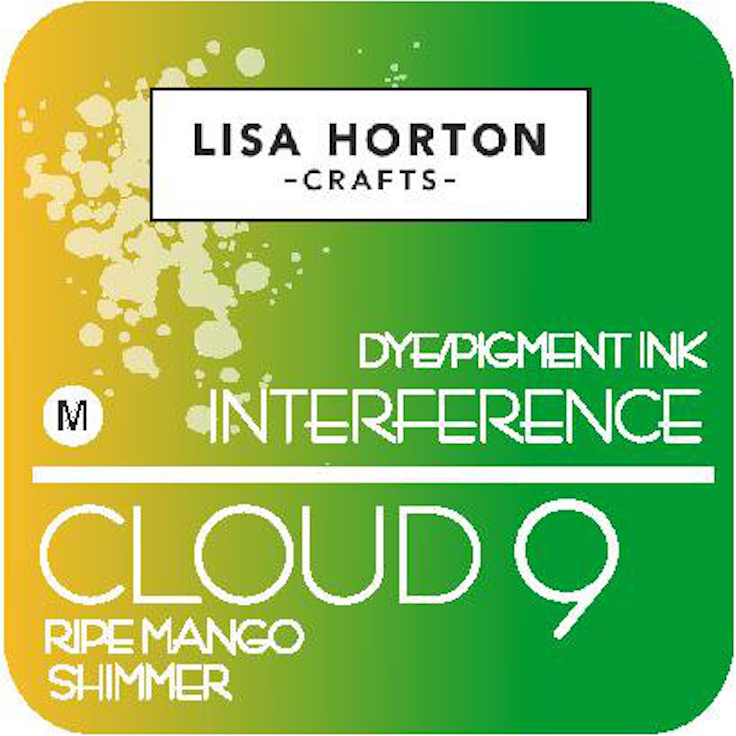Lisa Horton Crafts Cloud 9 Ripe Mango Shimmer Interference Ink Pad lhcip076