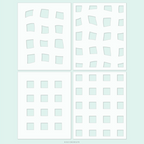 Concord & 9th Checkered Stencil Set 12148