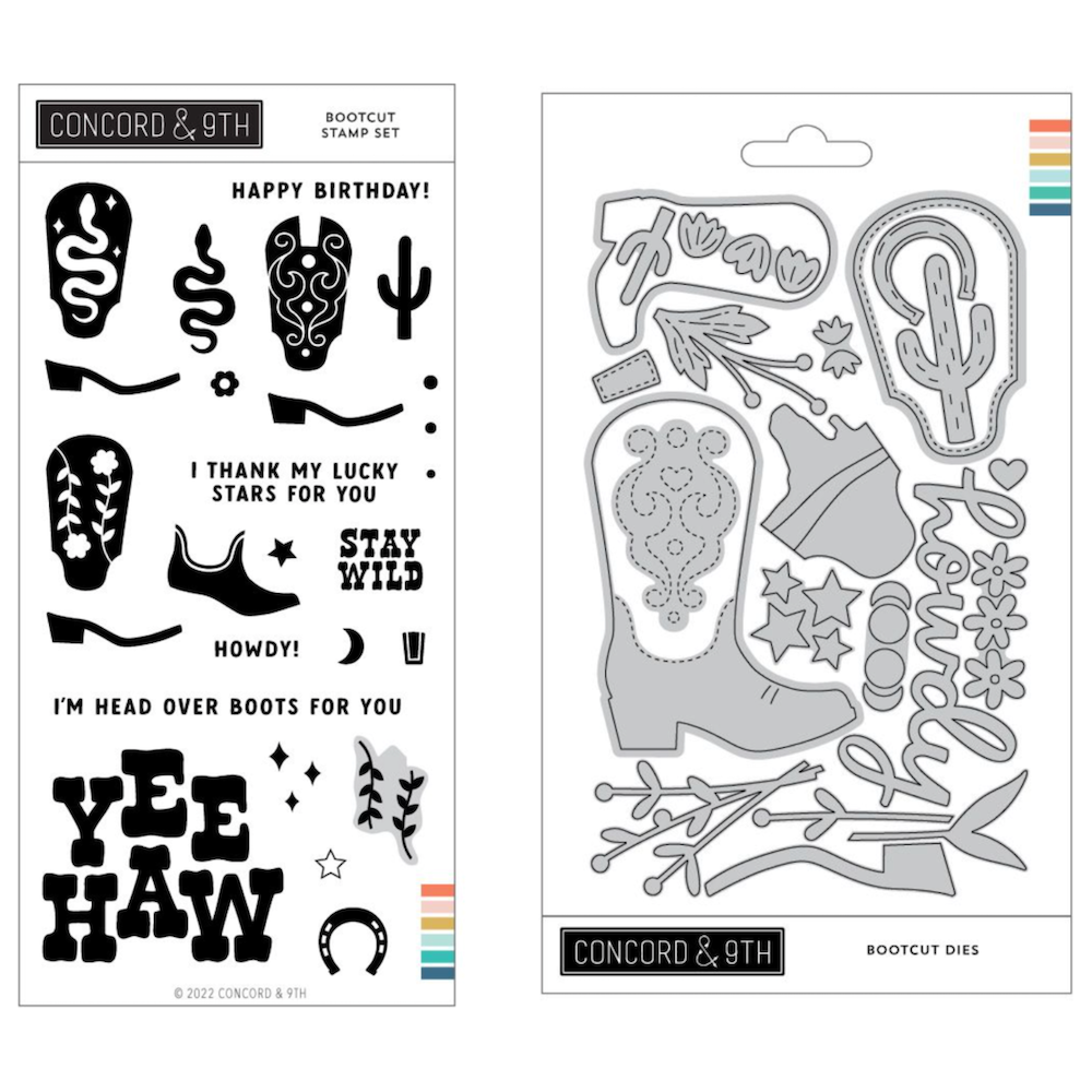 Concord & 9th Bootcut Stamp and Die Bundle