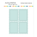 Alex Syberia Designs Special Delivery Postage Bundle die