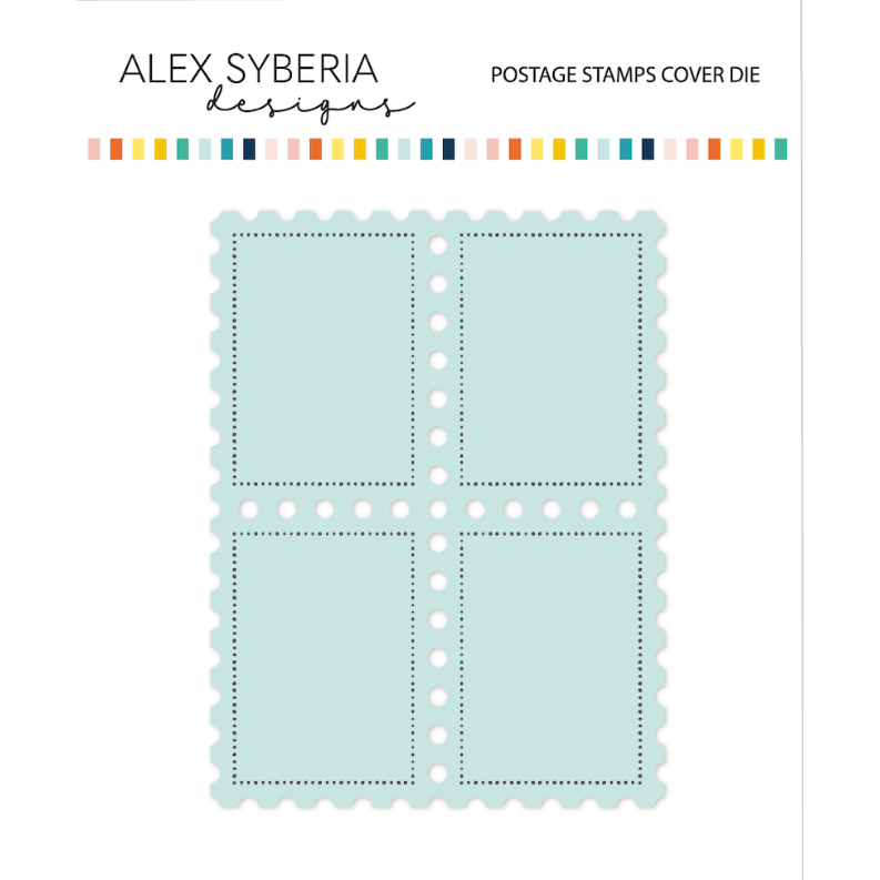 Alex Syberia Designs Special Delivery Postage Bundle die
