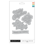 Concord & 9th Jolly and Classic Holiday Greetings Die Bundle