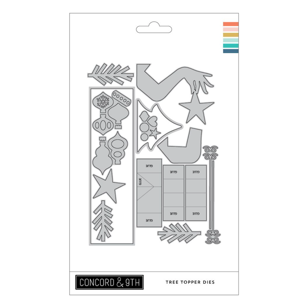 Concord & 9th Tree Topper Stamp and Die Bundle