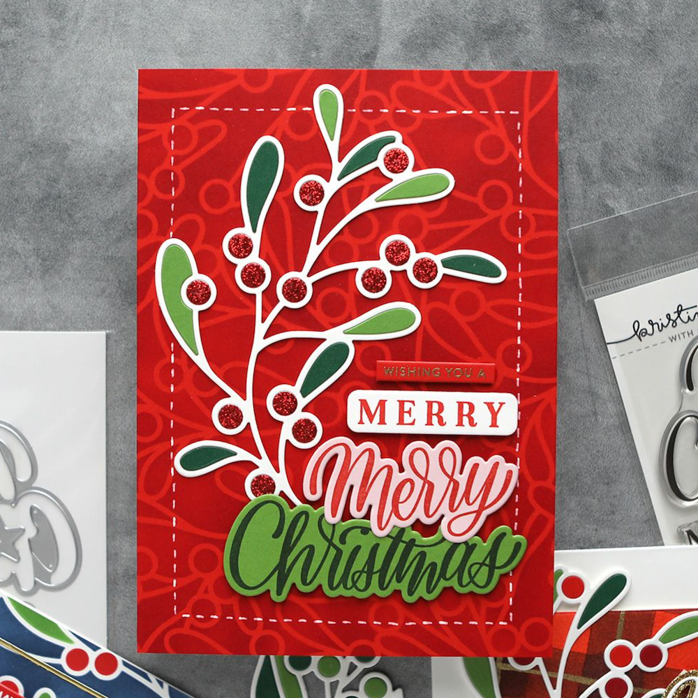 Concord & 9th Kristina Werner Berries and Leaves Stencil Pack kw1003