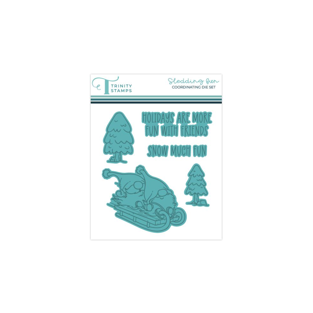 Trinity Stamps Sledding Fun Stamp and Die Bundle