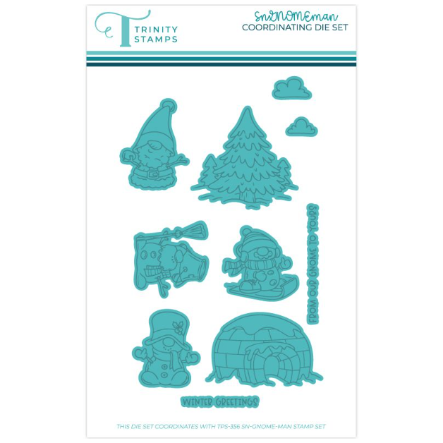 Trinity Stamps SnGNOMEman Stamp and Die Bundle