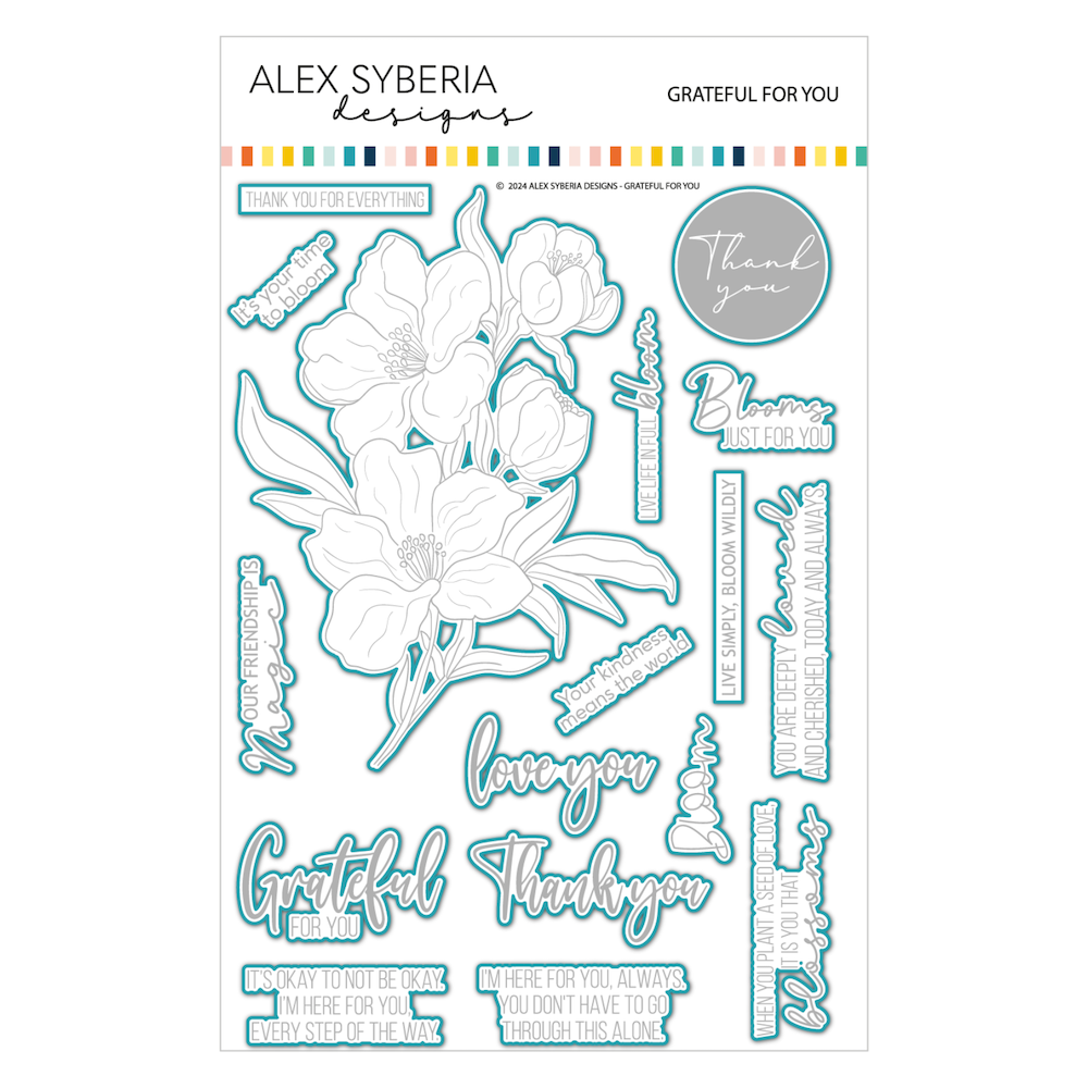 Alex Syberia Designs Grateful for You Die Set asd-cd-170