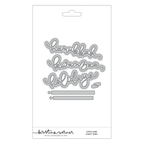Concord & 9th Kristina Werner Love and Light Stamp and Die Bundle