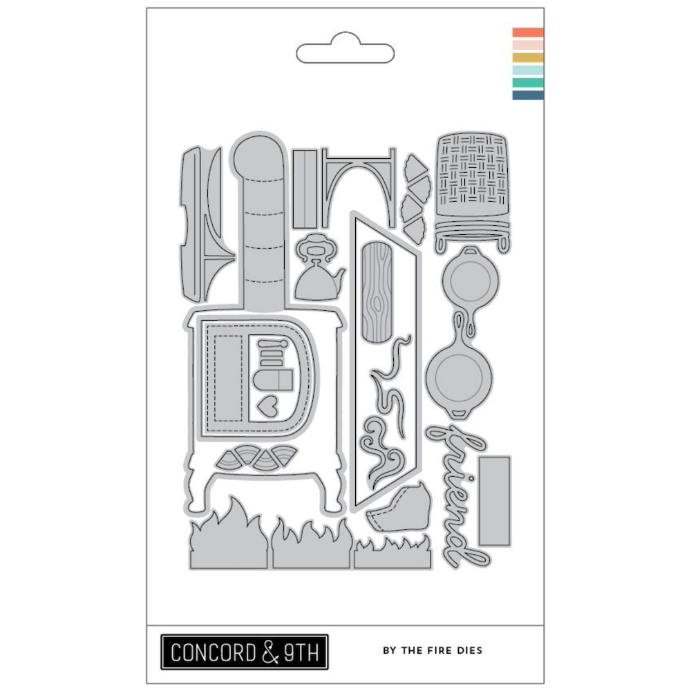 Concord & 9th By the Fire Stamp and Die Bundle
