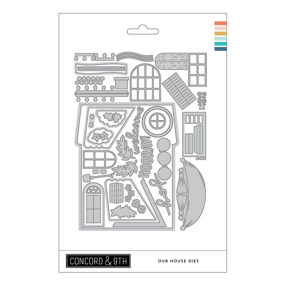 Concord & 9th Our House Stamp and Die Bundle