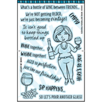 Dare 2B Artzy Wine Between Friends Die Set d259