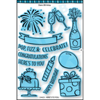 Dare 2B Artzy Here's to You Stamp and Die Bundle
