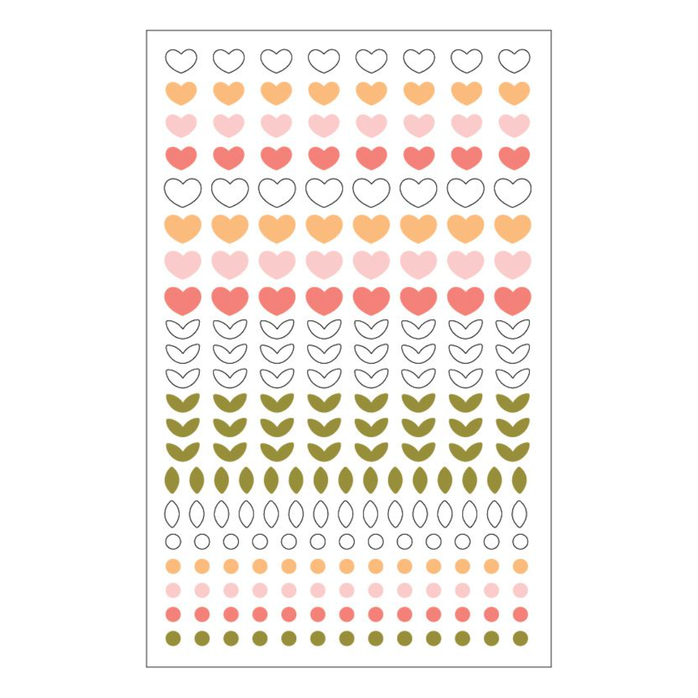 Concord & 9th Love Letters Die and Enamel Shapes Bundle