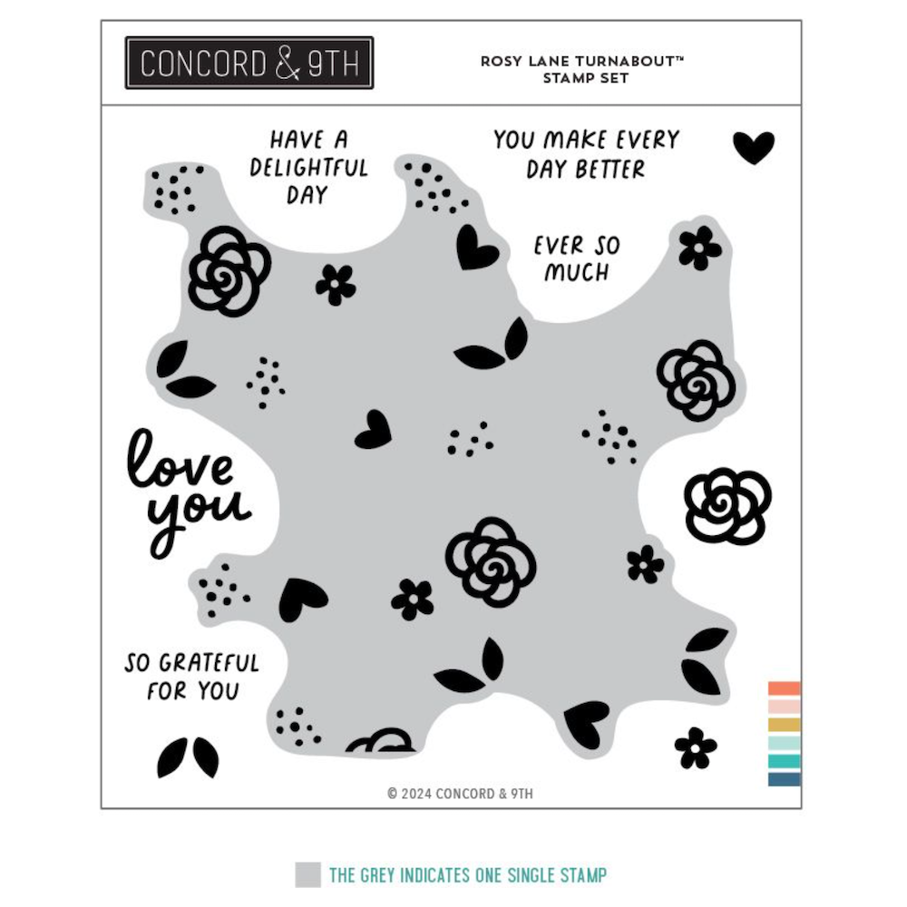 Concord & 9th Rosy Lane Turnabout and Die Bundle
