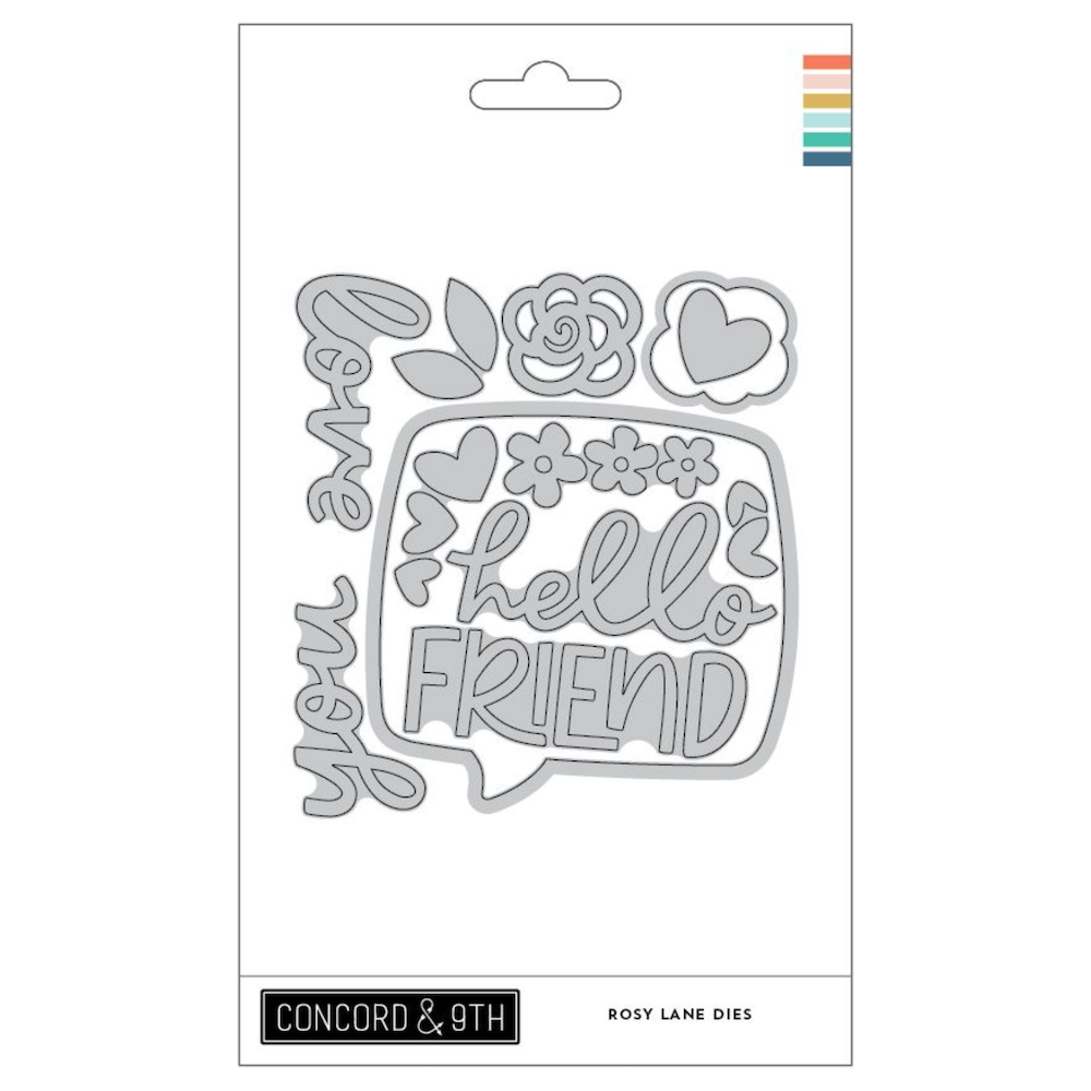 Concord & 9th Rosy Lane Die Set 12371*