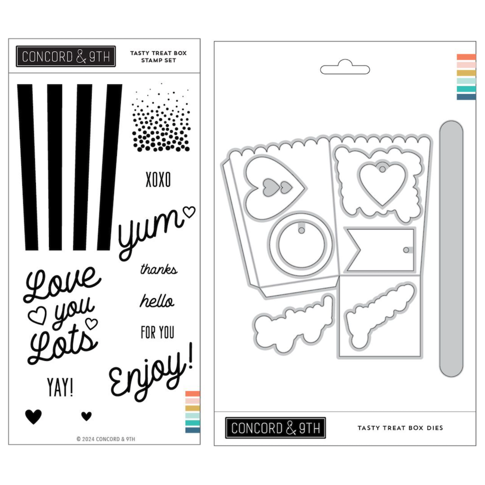 Concord & 9th Tasty Treat Stamp and Die Bundle