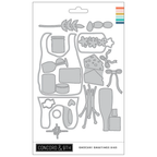Concord & 9th Grocery Greetings Stamp and Die Bundle