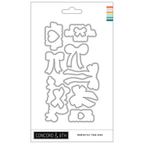 Concord & 9th Perfectly Tied Stamp Stencil Die and Embossing Folder Bundle