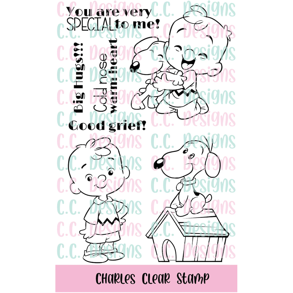 C.C. Designs Charles and Pals Clear Stamp Bundle