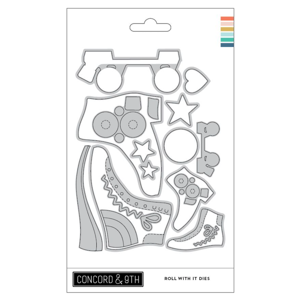 Concord & 9th Roll With It Stamp and Die Bundle