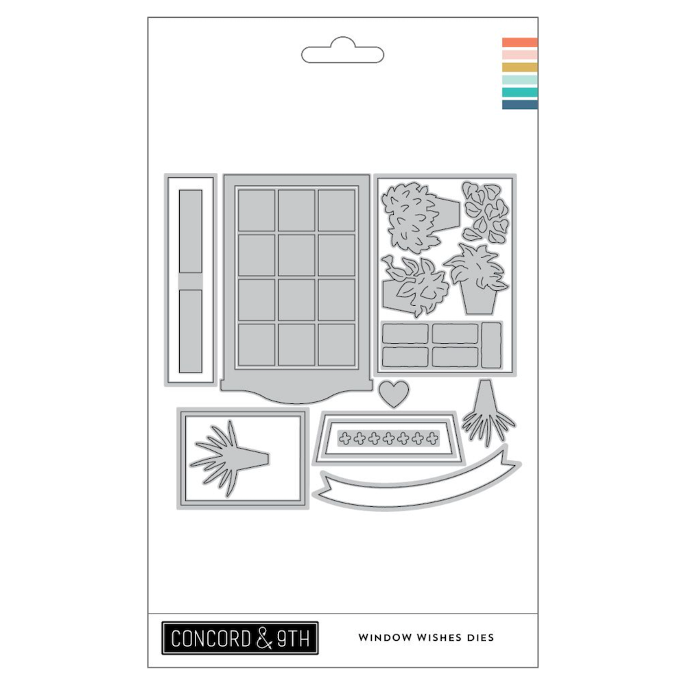 Concord & 9th Window Wishes Stamp and Die Bundle