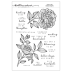 Concord & 9th Kristina Werner Long Line Roses Stamp Die and Stencil Bundle