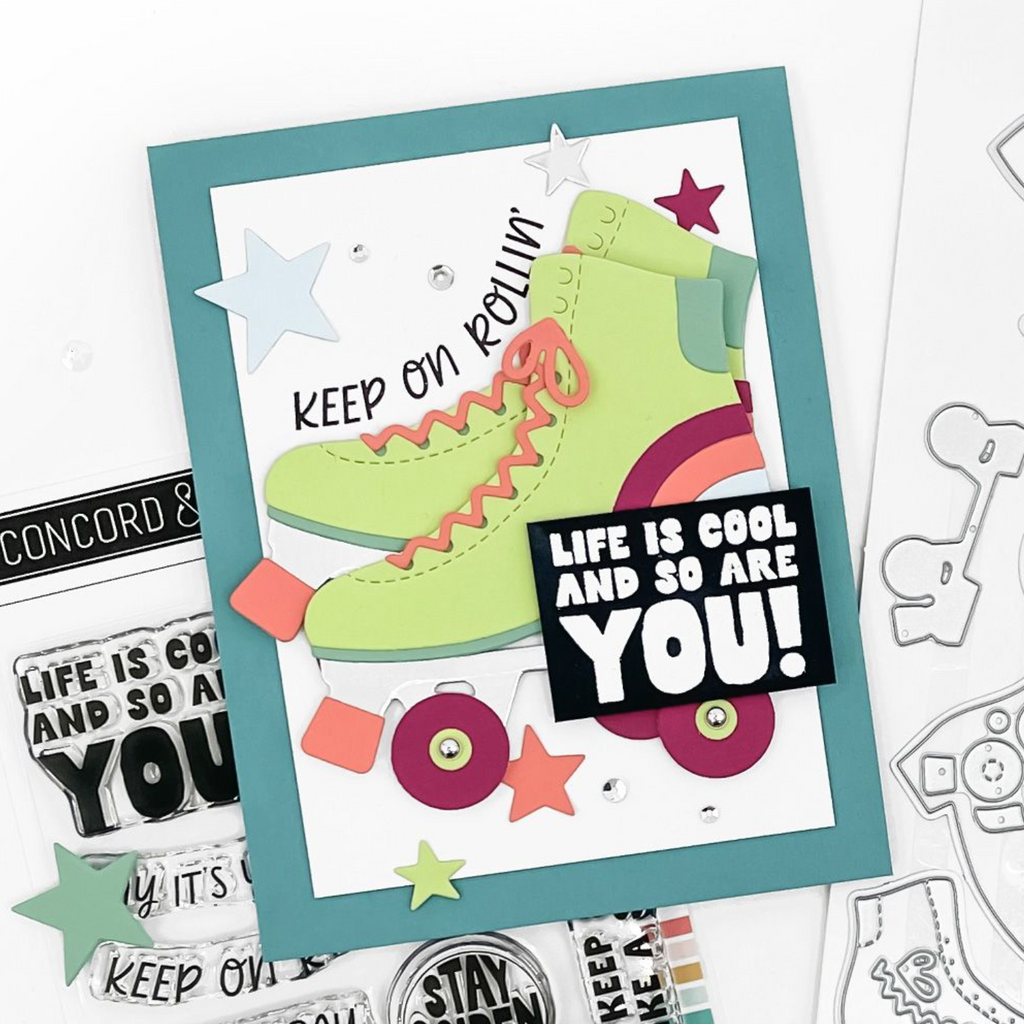 Concord & 9th Roll With It Stamp and Die Bundle