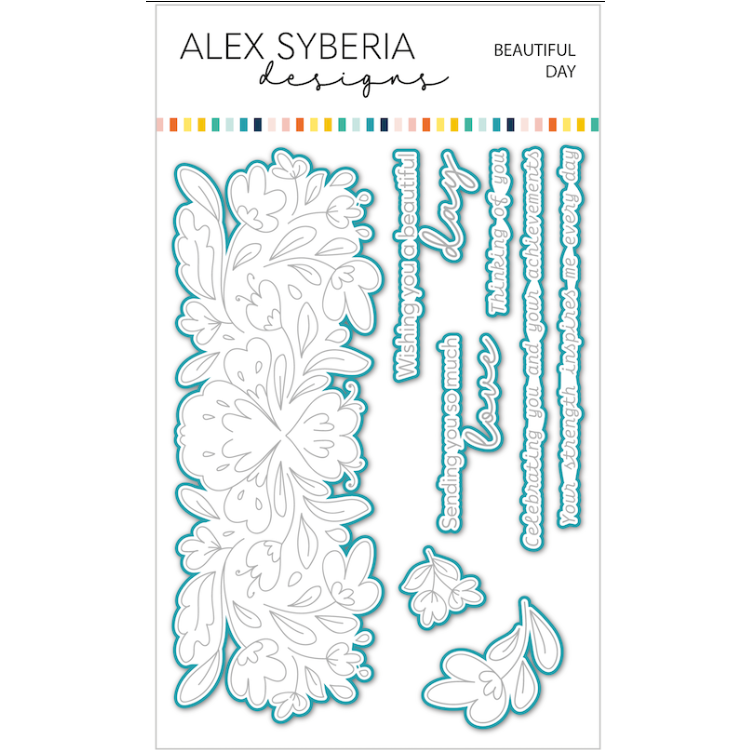 Alex Syberia Designs Beautiful Day Stamp and Die Bundle