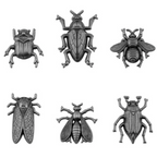 Tim Holtz idea-ology ENTOMOLOGY ADORNMENTS th94079
