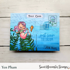 Sweet November Stamps Kelp Bed Background Builder sns-kb-bb-25