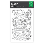 Hero Arts Coffee or Tea Clear Stamp and Die Set dc316