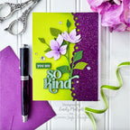 Simon Says Stamp Elegant Blossom Branch Wafer Dies s937 Stamptember Thanks Card | color-code:ALT07