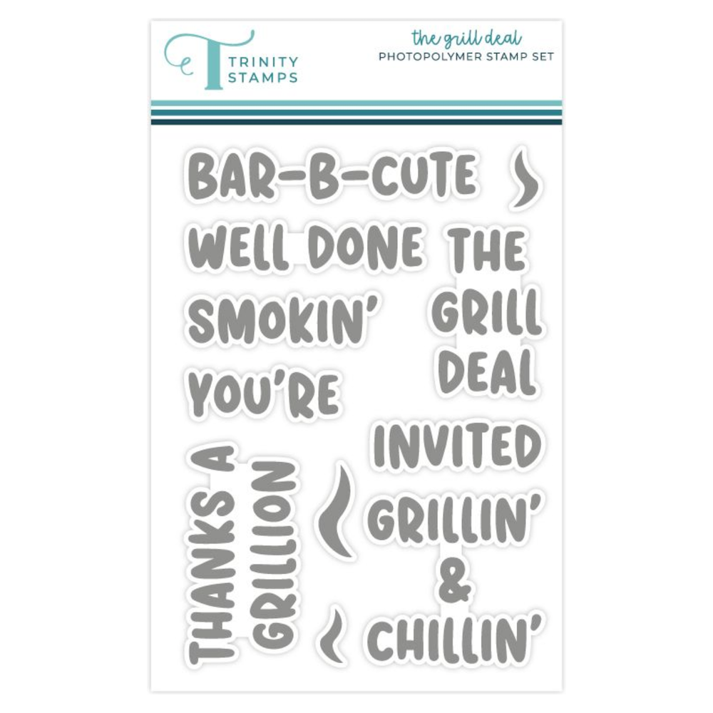 Trinity Stamps The Grill Deal Stamp and Die Bundle
