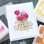CZ Design Stamps and Dies Smile Bundle set1012sm Friend Like You Smile Card | color-code:ALT06